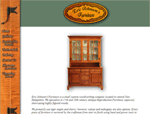 Tablet Screenshot of ericjohnsonfurniture.com